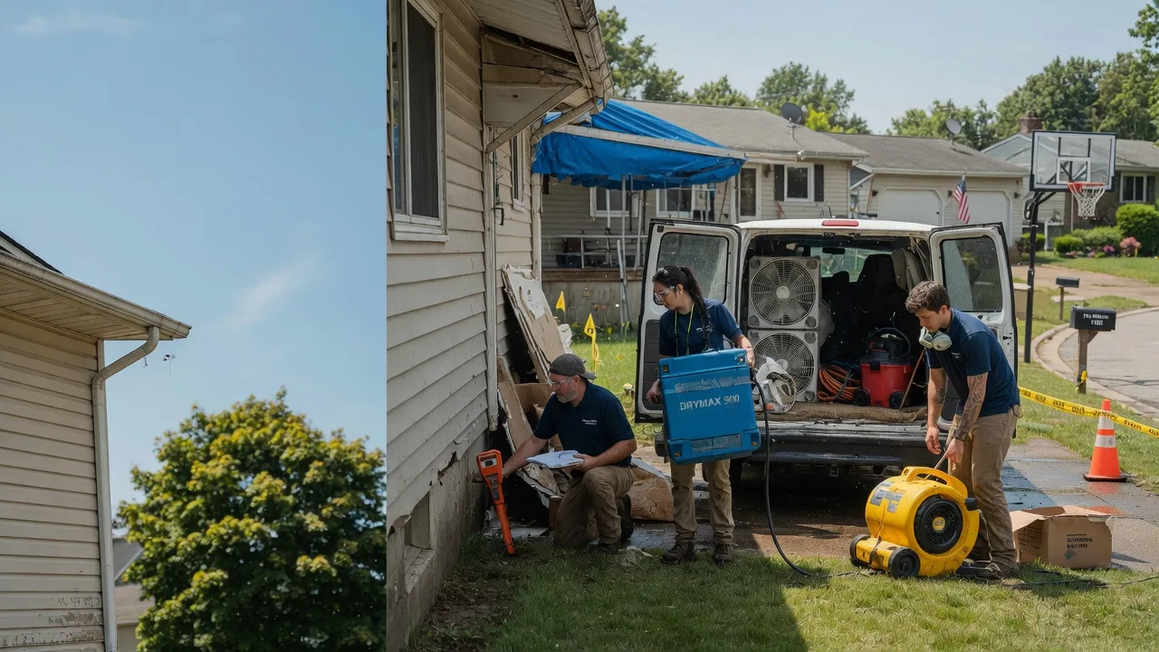 Ceiling Leak Cleanup in Erie, ND near me